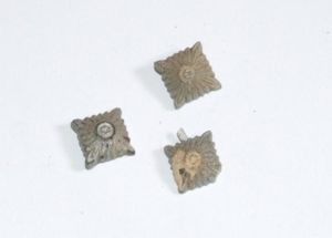 3 x German Officers Rank Pips