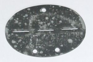 German Dog Tag - Grenadiers
