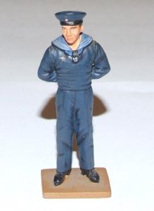 Metal Figure - Kriegsmarine Sailor