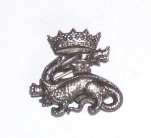 French Palace Guard Cap Badge