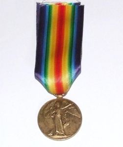 WW1 Victory Medal - Royal Warks.