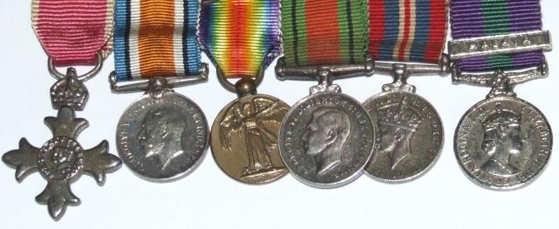 Medal Group of Six Miniatures - MBE — image 2