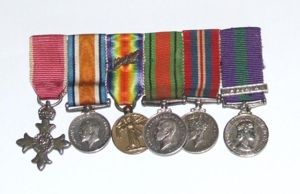 Medal Group of Six Miniatures - MBE