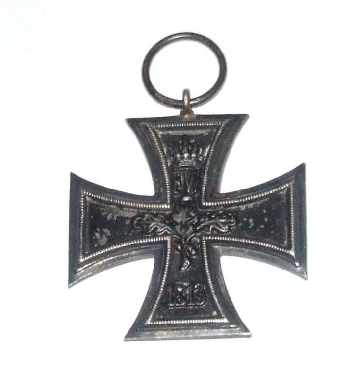 WW1 Iron Cross - Stamped Ring — image 2