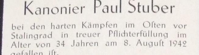 Death Card - Stalingrad Casualty — image 2