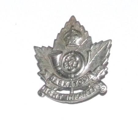 Saskatoon Light Infantry Cap Badge