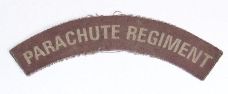 Parachute Regiment Shoulder Title