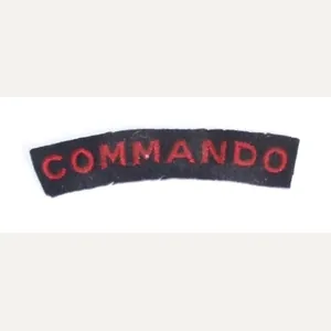 RM Commando Shoulder Title.