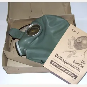 German VM37 Luftschutz Gas Mask - Complete