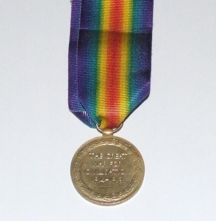 WW1 Victory Medal - Camerons — image 2