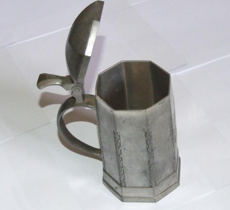 Pewter Beer Stein - 12th SS Panzer Division — image 3