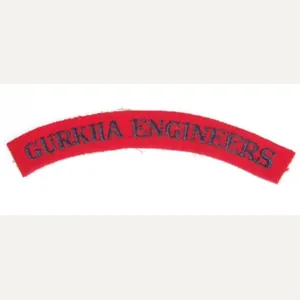 Gurkha Engineers Shoulder Title