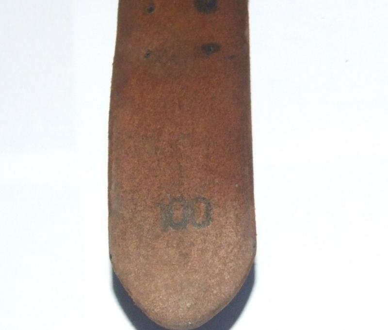 Wehrmacht Leather Belt - 100cm — image 4