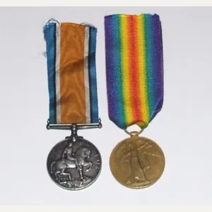 WW1 Medal Pair - Royal Fusiliers