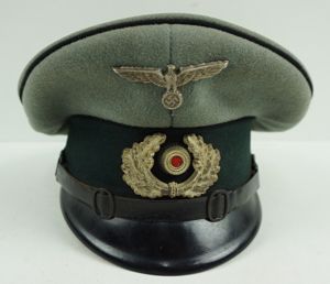 Wehrmacht EM/NCO'S Pioneer Visor Cap (Schirmmütze)
