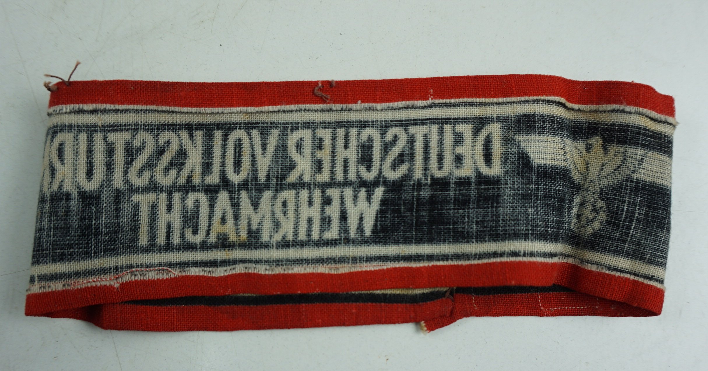 'DEUTSCHER VOLKSSTURM WEHRMACHT' ARMBAND. — image 3