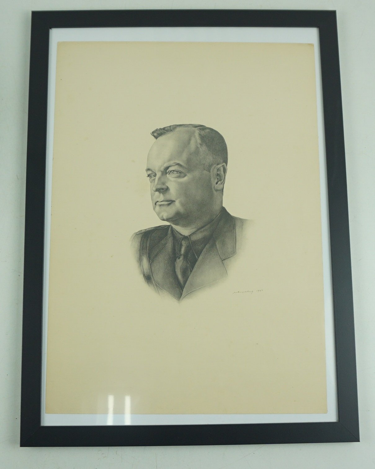 NSB Portrait ''Leader Anton Mussert'' It is date 1940 — image 5