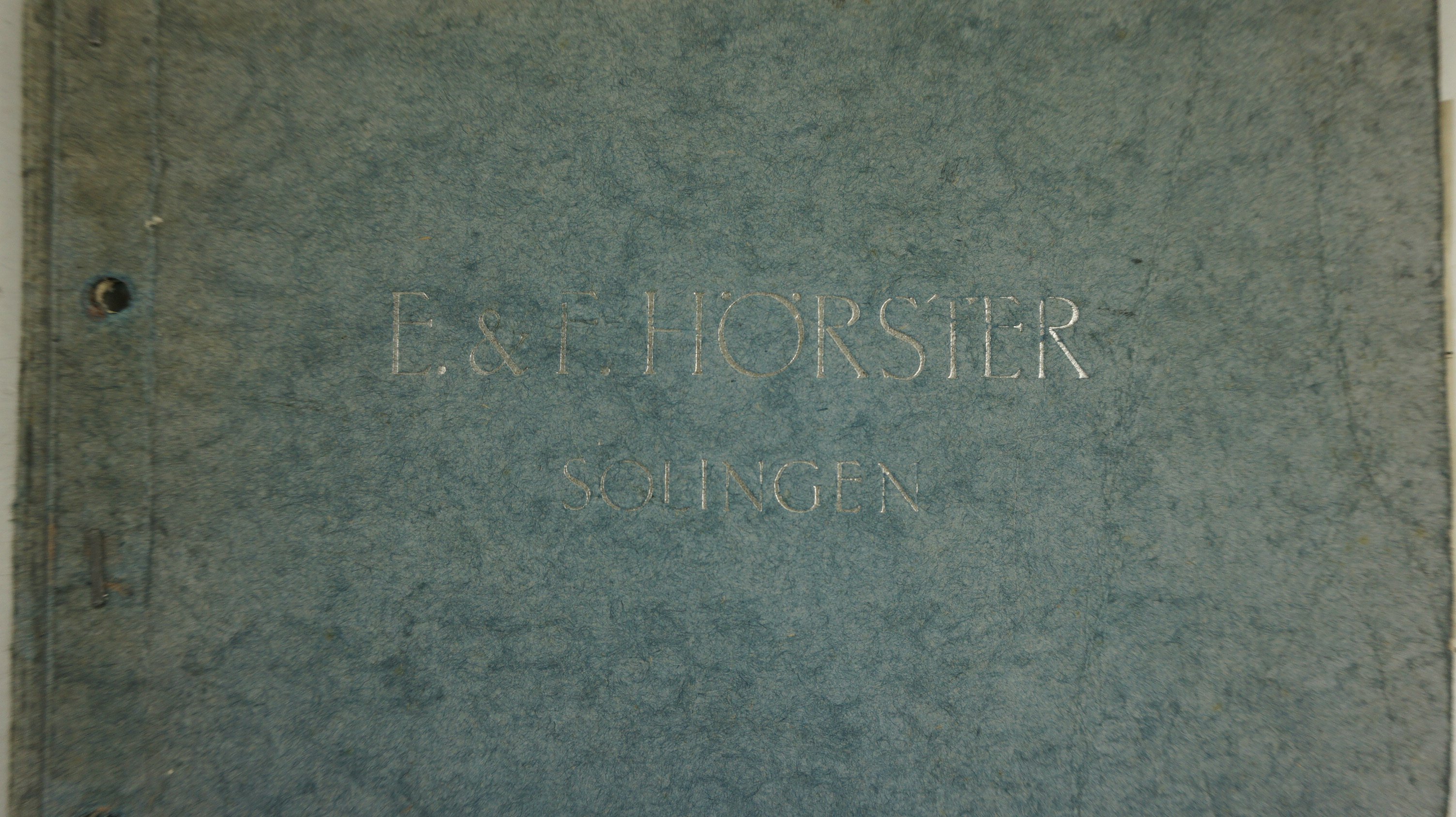 Orginal A&F Horster Sollingen Catalogus, — image 2