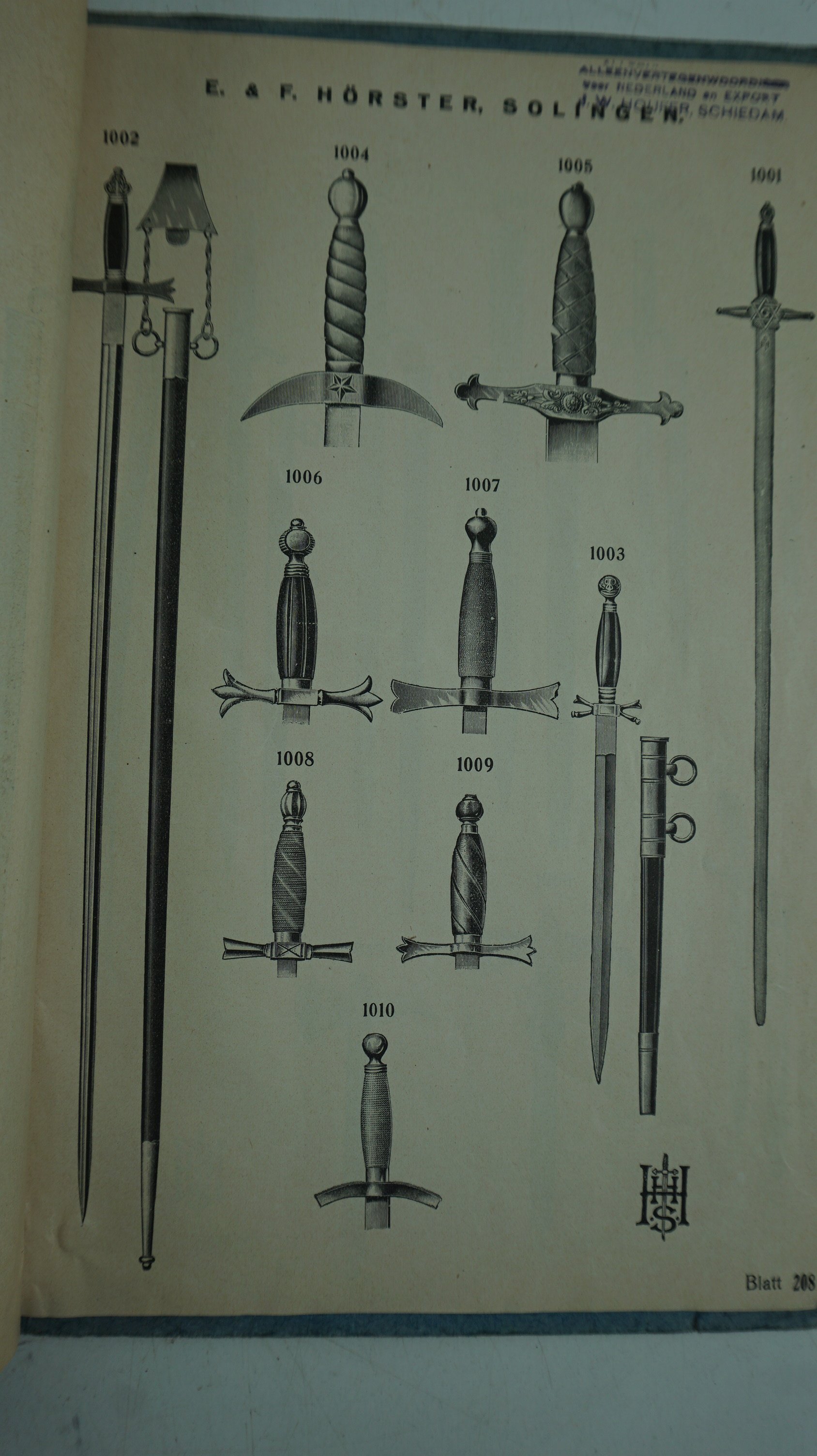 Orginal A&F Horster Sollingen Catalogus, — image 5
