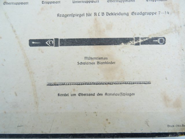 Dienstkleidung und abzeichen des Reichsluftschutz — image 3