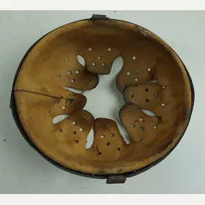 Wehrmacht Helmet Liner (Stahlhelm Innenfutter). Size 64.The leather is size …