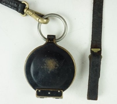 Wehrmacht Compass with strap (Marschkompaß)Nicely marked with R.Fuess Berlin - Steglitz — image 4