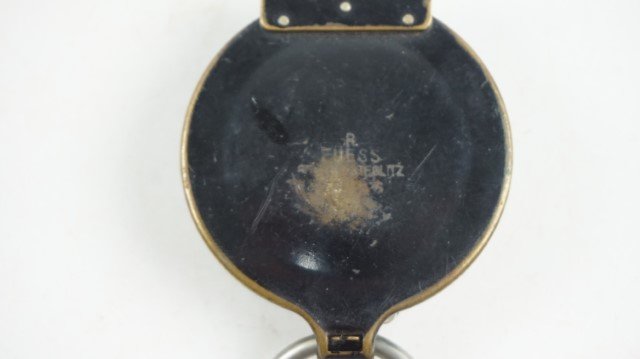 Wehrmacht Compass with strap (Marschkompaß)Nicely marked with R.Fuess Berlin - Steglitz — image 6