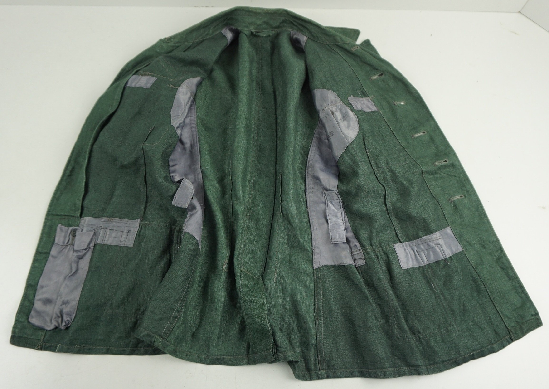 Luftwaffe Field Division model 1943 'Drillich' (HBT) Field Blouse — image 4