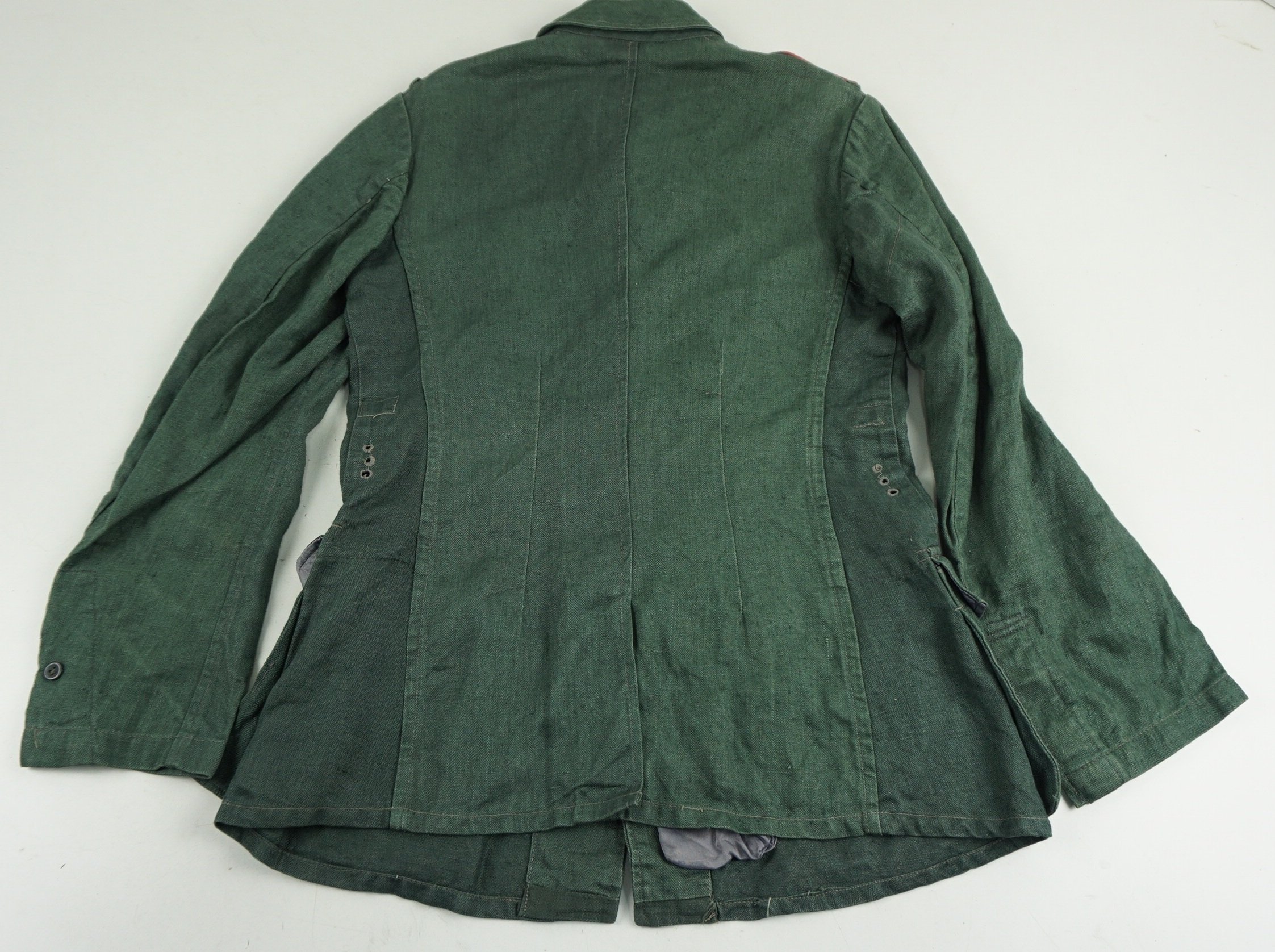 Luftwaffe Field Division model 1943 'Drillich' (HBT) Field Blouse — image 5