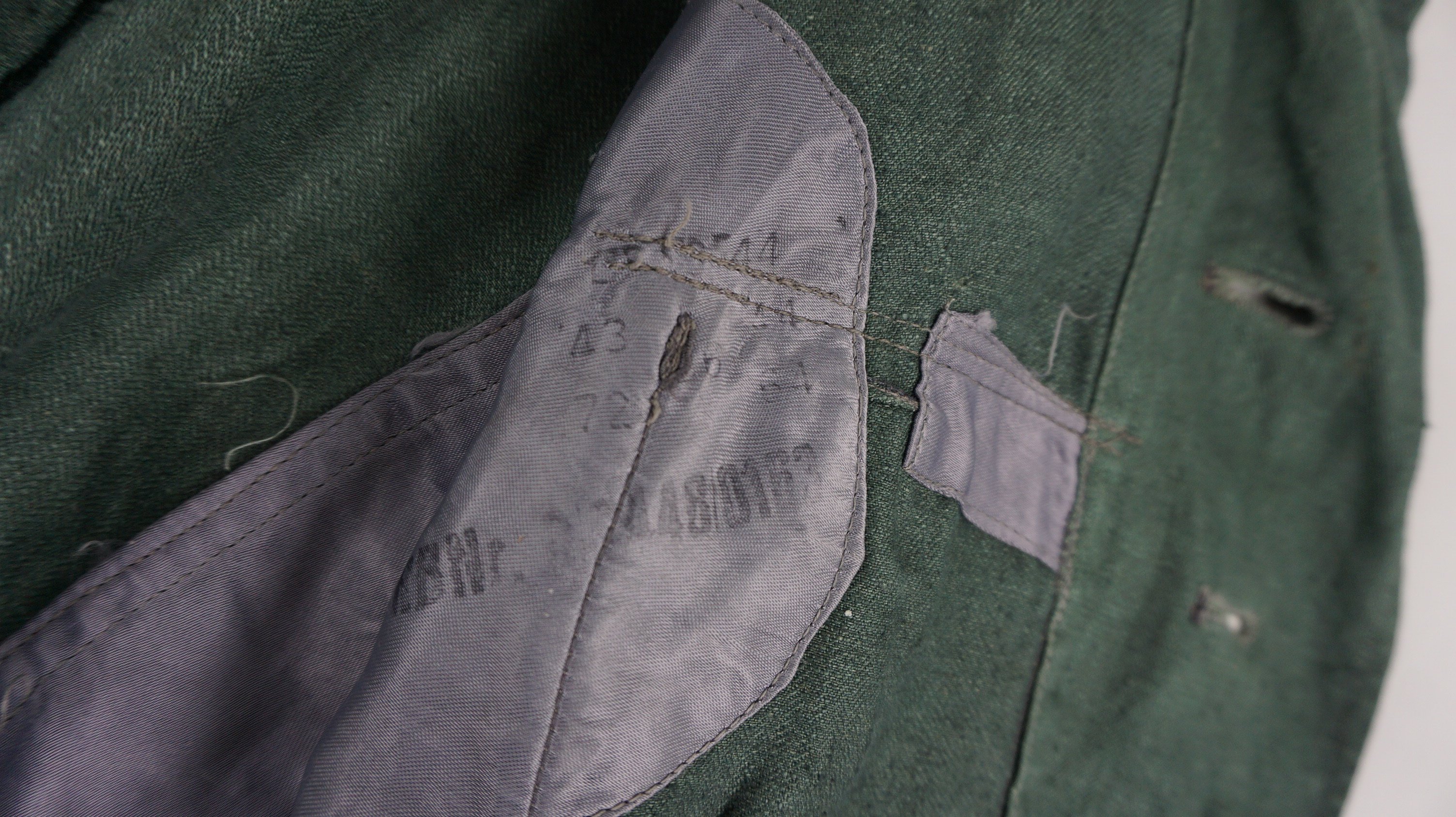 Luftwaffe Field Division model 1943 'Drillich' (HBT) Field Blouse — image 7