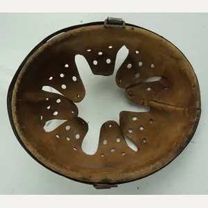 Wehrmacht Helmet Liner (Stahlhelm Innenfutter). Size 64.The leather is size …