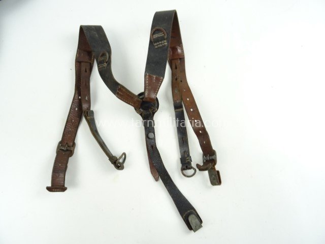 Wehrmacht leather combat Y Strap — image 7