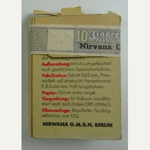 Wehrmacht Zigaretten with content. 'Bashi Bagli '