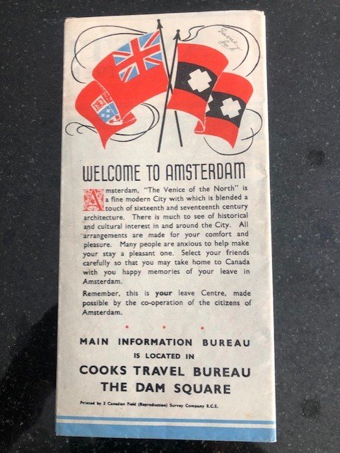 Brochure,Amsterdam Continental Leave Centre First Canadian Army — image 3