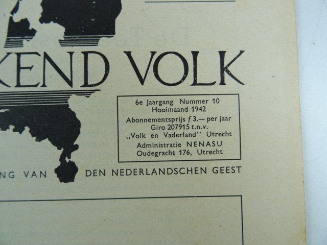 NSB Ontwakend volk, Hooimaand nr 10, 1942 — image 2