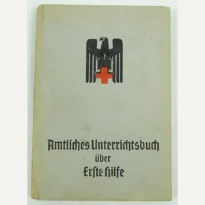 DRK Amtliches Unterrichtsbuch uber erste hilfe 1944,