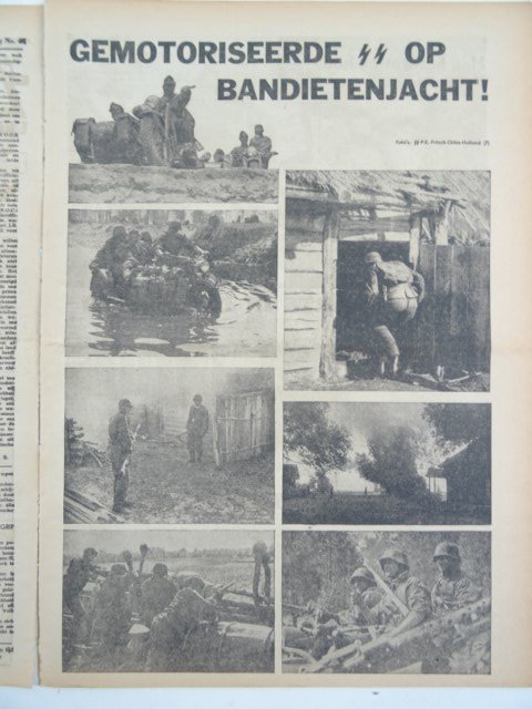 Dutch NSB Newspaper De Zwarte Soldaat,29 Juli 1943. — image 3