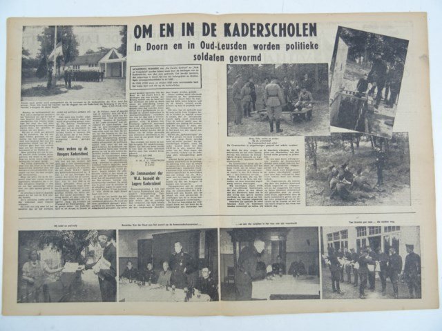 Dutch NSB Newspaper De Zwarte Soldaat,23 September 1943. — image 3