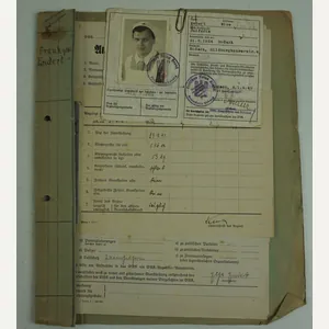 DRK Lot.'Schwesternhelferin' nurse helpers papers''