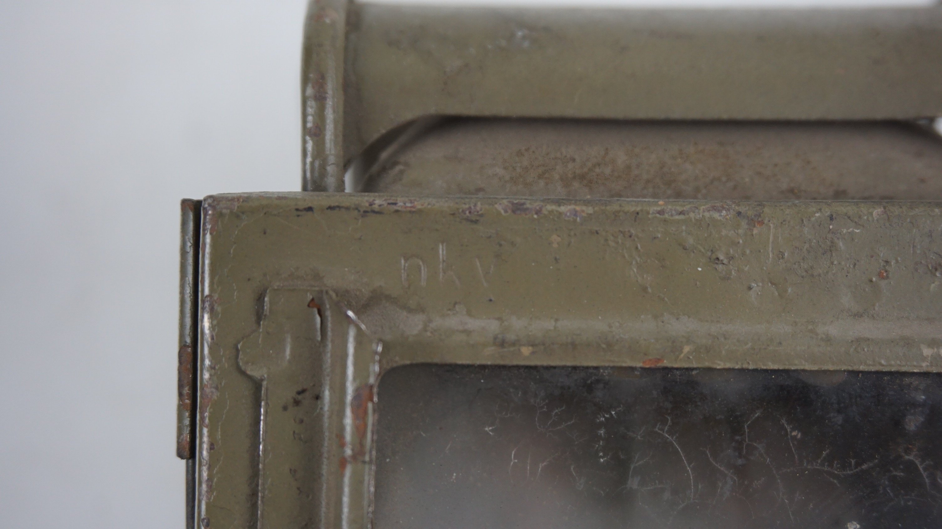 WEHRMACHT CARBID LAMP (Einheitslaterne Stahl ) — image 9