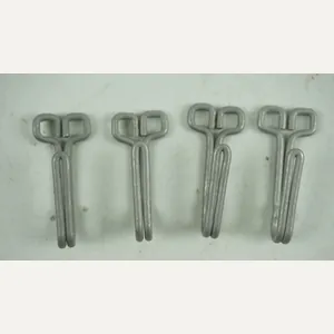 WEHRMACHT FOUR BELT SUPPORT HOOKS.