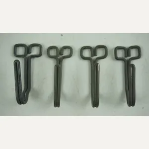 WEHRMACHT FOUR GREEN BELT SUPPORT HOOKS.