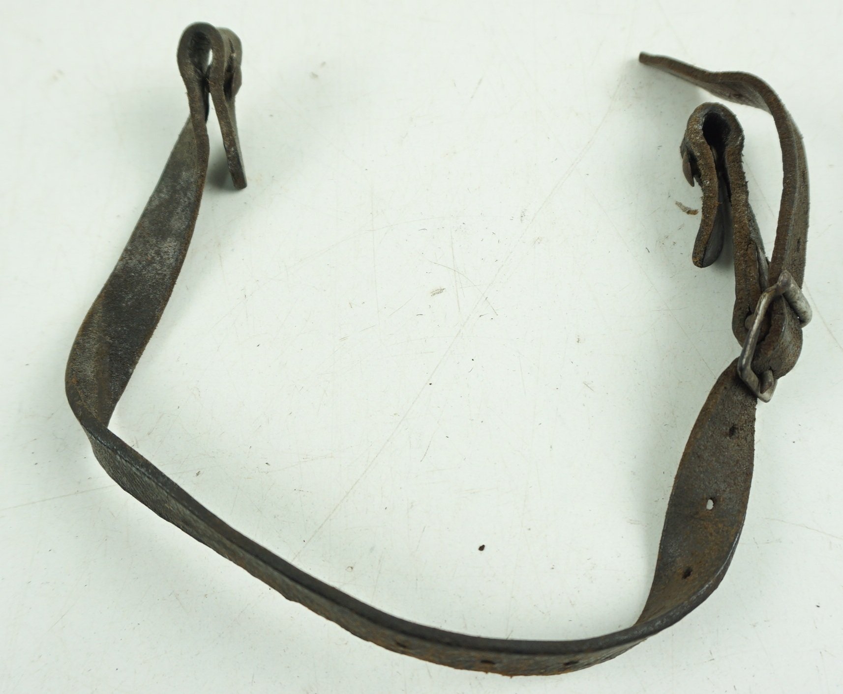 Wehrmacht/Luftwaffe Helmet Chinstrap.It is stamp with Rb nr — image 2
