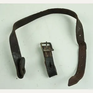 Wehrmacht/Luftwaffe Helmet Chinstrap.It is stamp with Rb nr