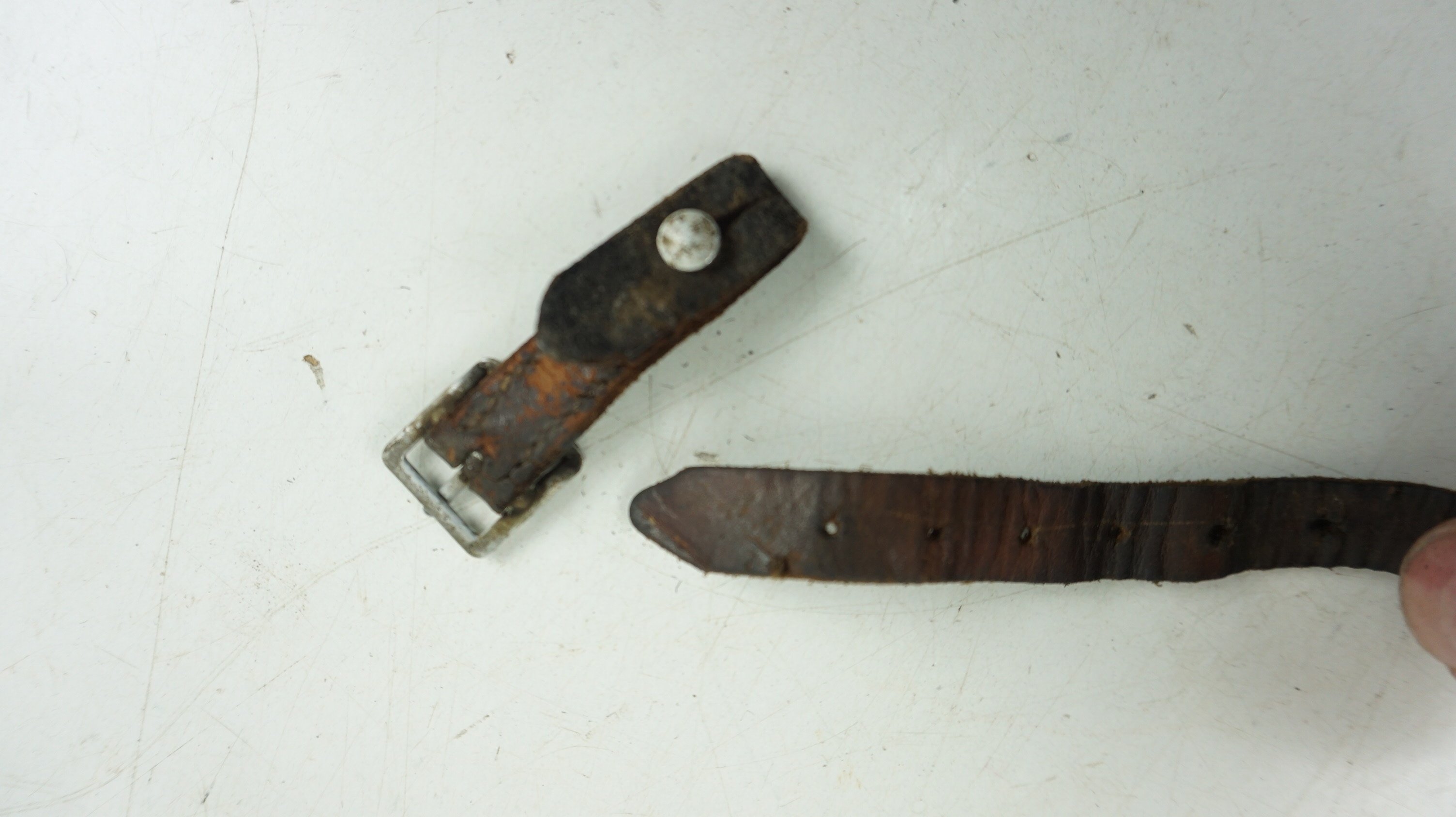 Wehrmacht/Luftwaffe Eurly Helmet Chinstrap — image 4