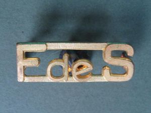 Canada Army Post WW2 Les Fusiliers de Sherbrooke Shoulder Title