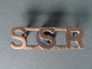 Canada Army WW2 South Saskatchewan Regiment Shoulder Title