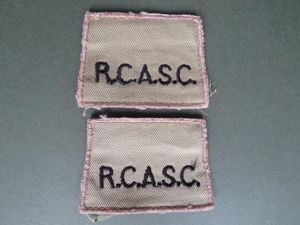 Canada Army WW2 Royal Canadian Army Service Corps 'Slip On' …