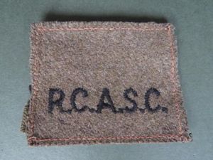 Canada Army WW2 Royal Canadian Army Service Corps 'Slip On' …