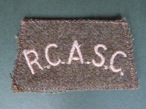 Canada Army WW2 Royal Canadian Army Service Corps 'Slip On' …